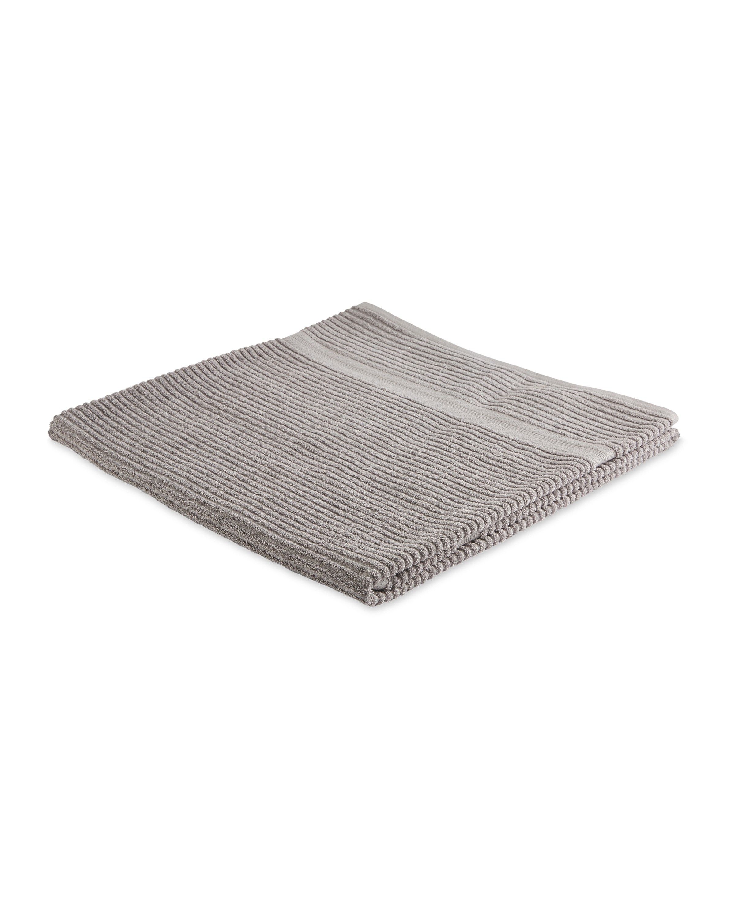 Kirkton House Ribbed Bath Sheet ALDI UK