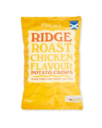 Roast Chicken Ridge Potato Crisps