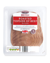 Roasted Topside of Beef Slices