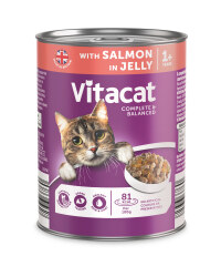 Salmon Cat Cans