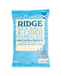 Salt & Vinegar Ridge Potato Crisps