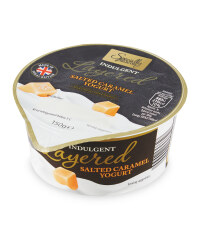 Salted Caramel Layered Yogurt