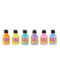 Script Paint Pots Pastel 6-Pack