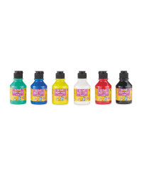 Script Paint Pots Primary 6-Pack