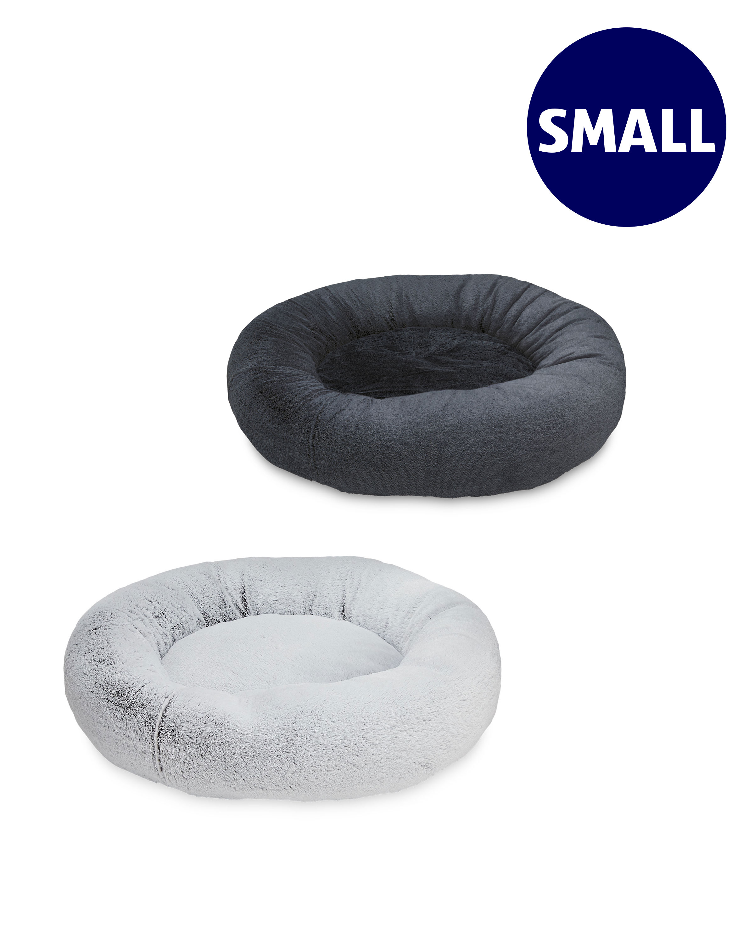 Small Comfy Pet Bed Short Pile ALDI UK