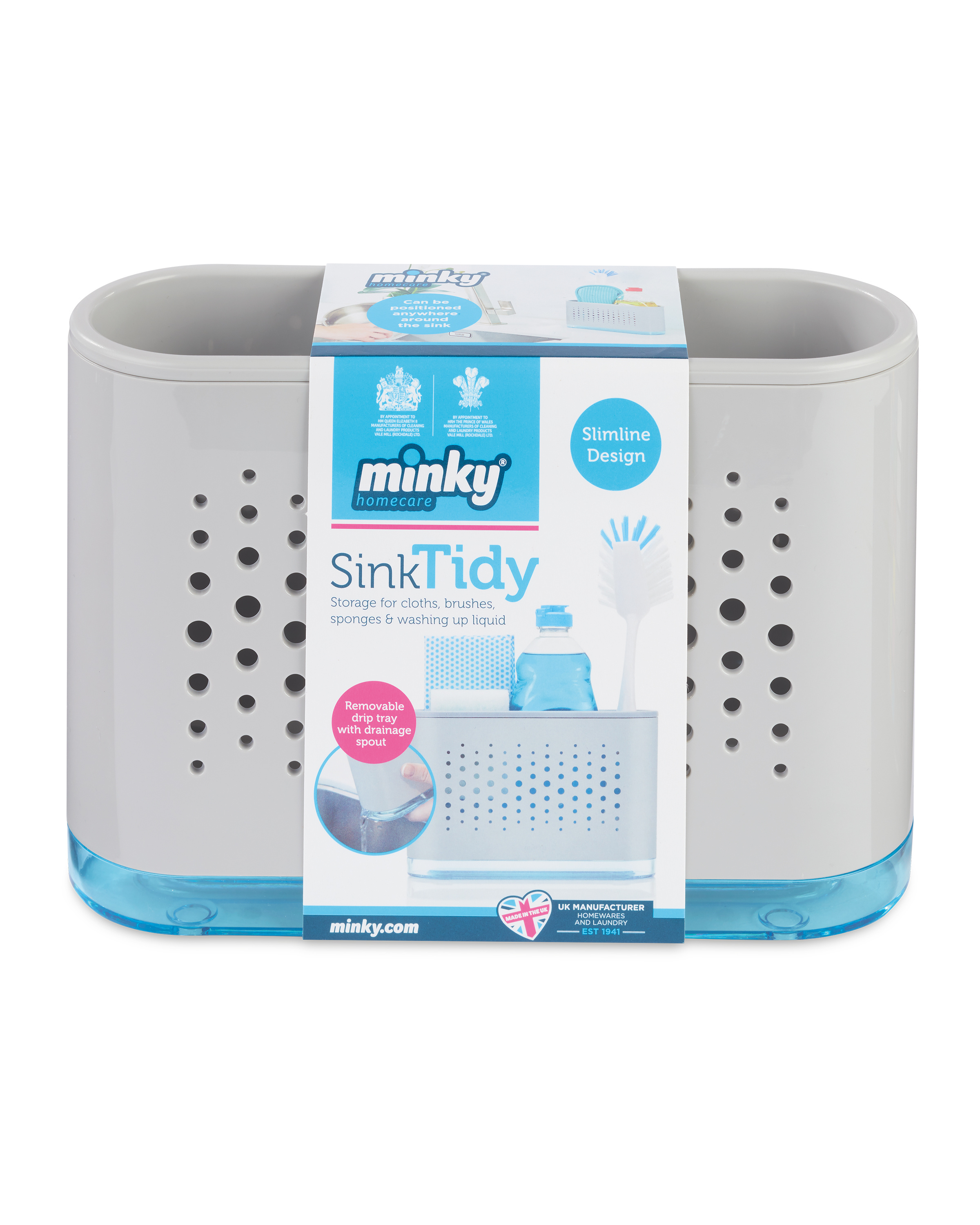 Minky Grey Sink Tidy ALDI UK