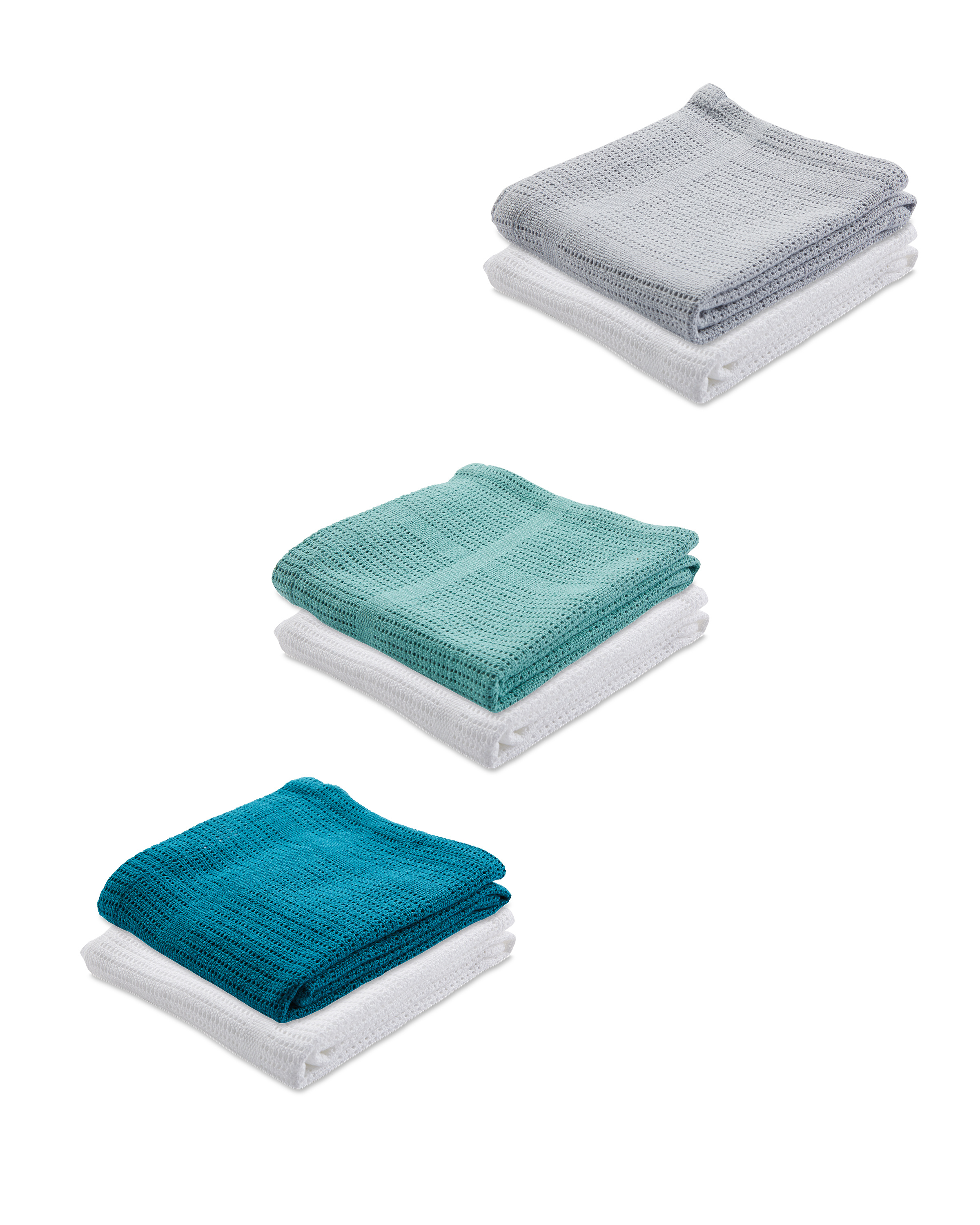 Small Cellular Blanket 2 Pack ALDI UK