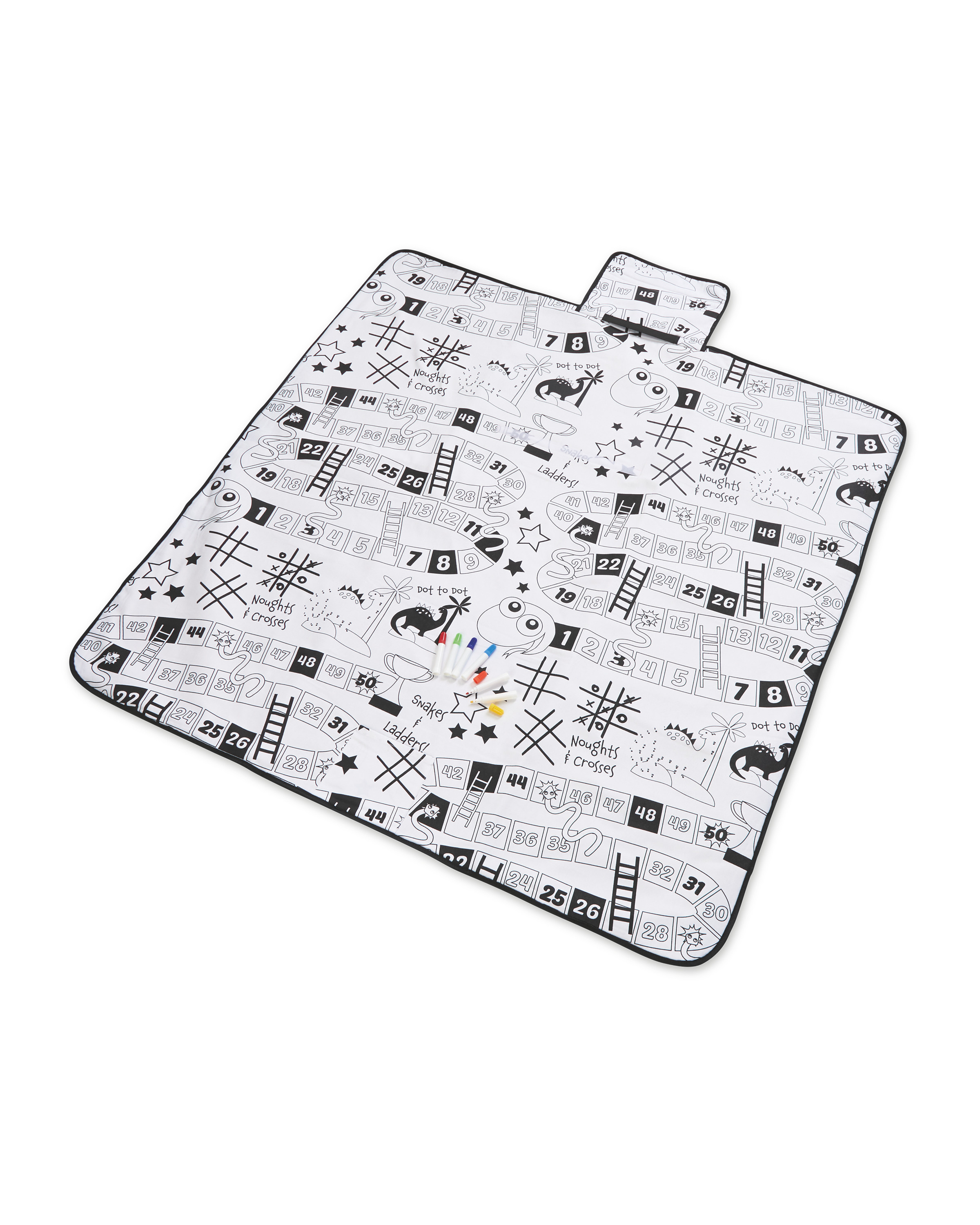 Snakes and Ladders Picnic Blanket ALDI UK