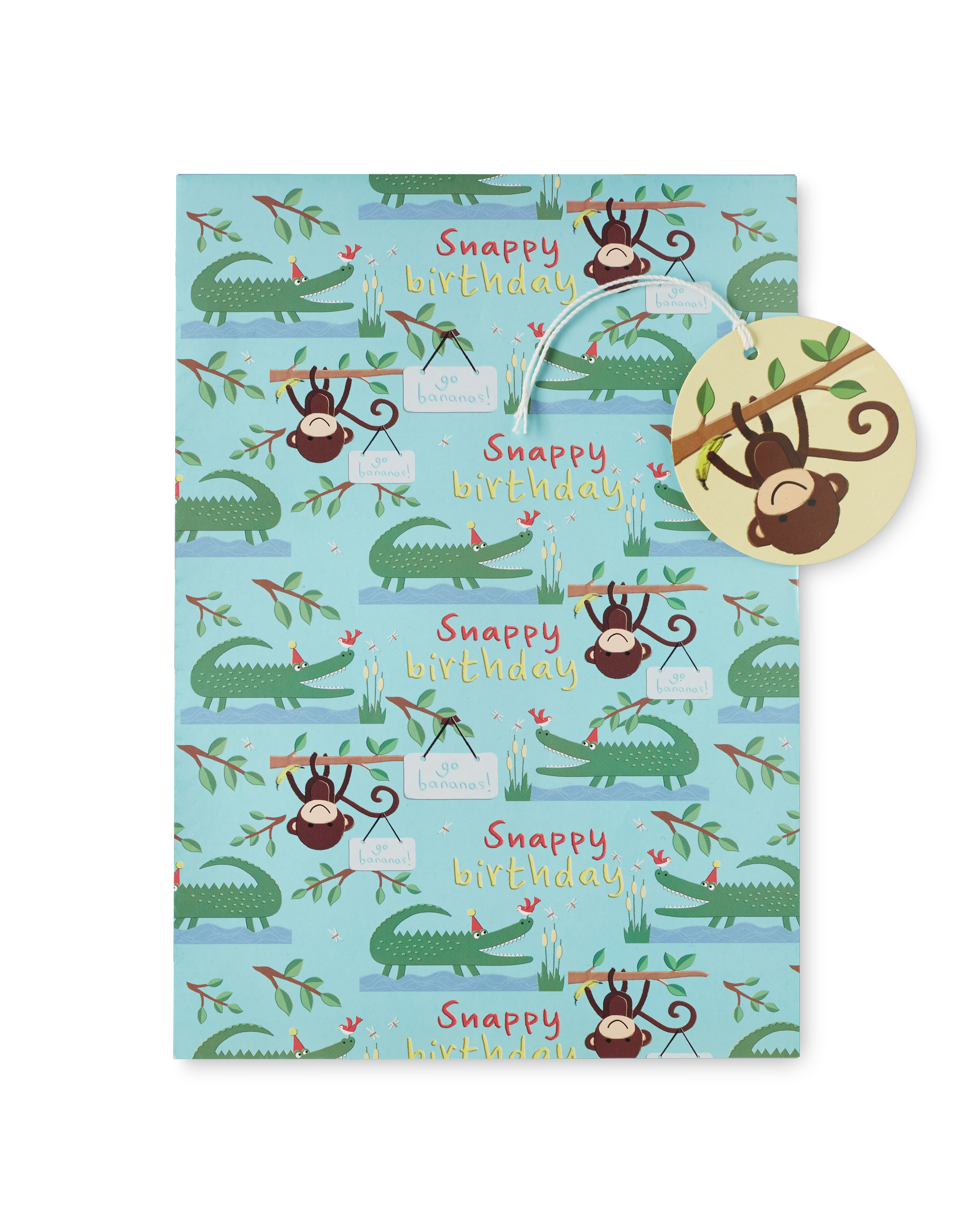 Snappy Birthday Wrap ALDI UK