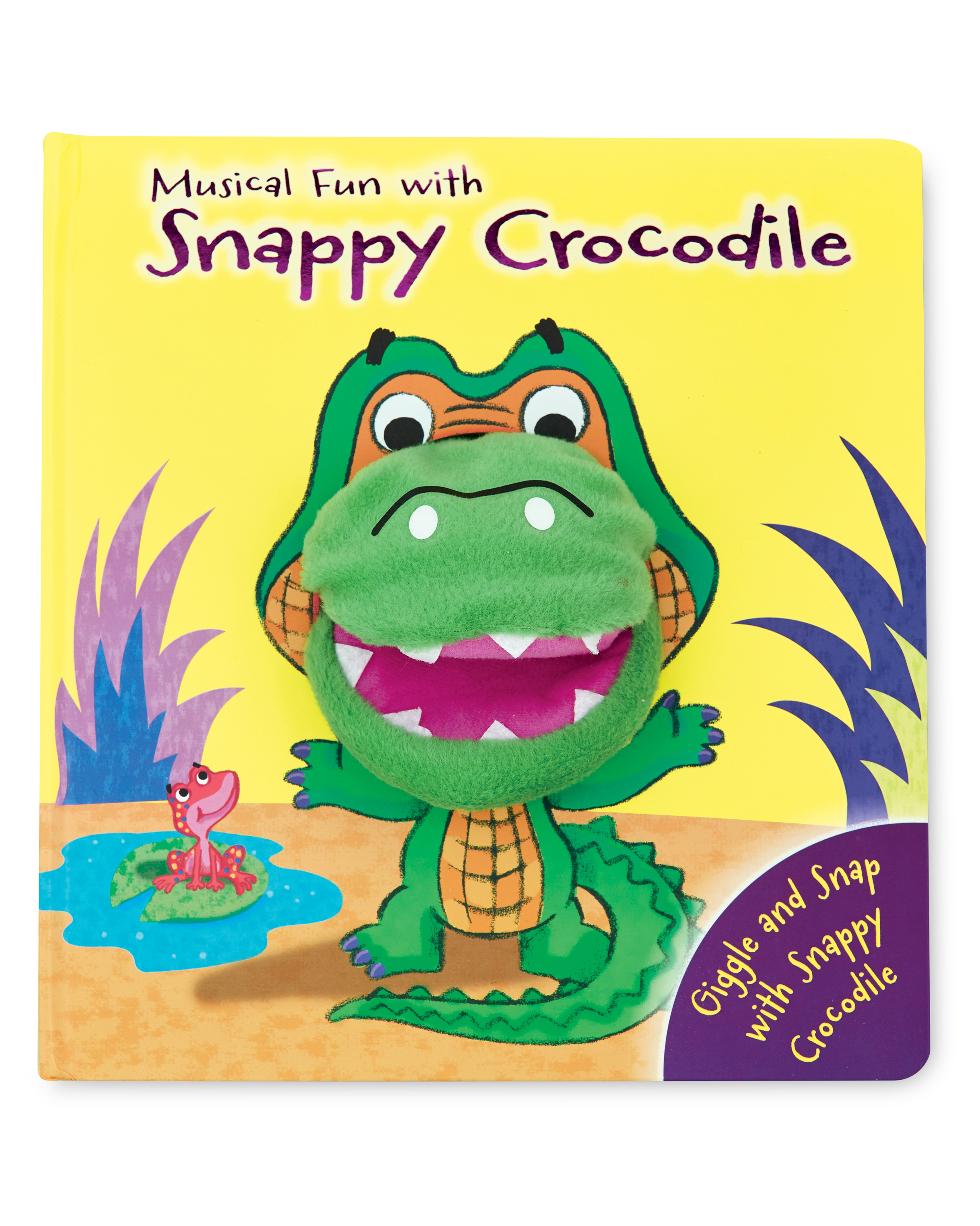 Snappy Crocodile Hand Puppet Book ALDI UK