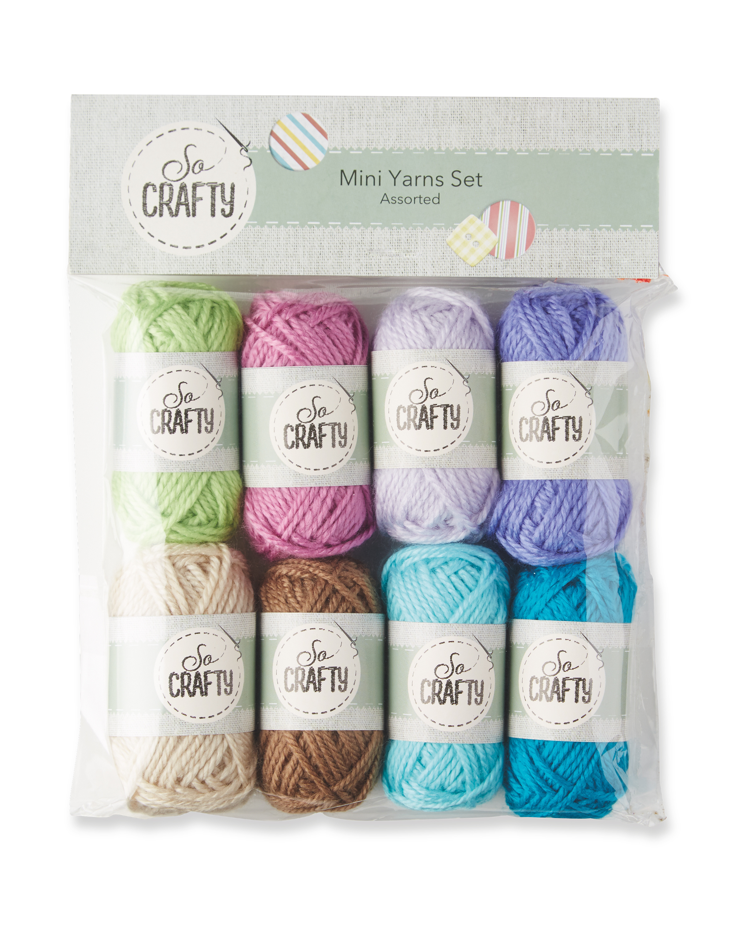 So Crafty Bonbon Yarns ALDI UK