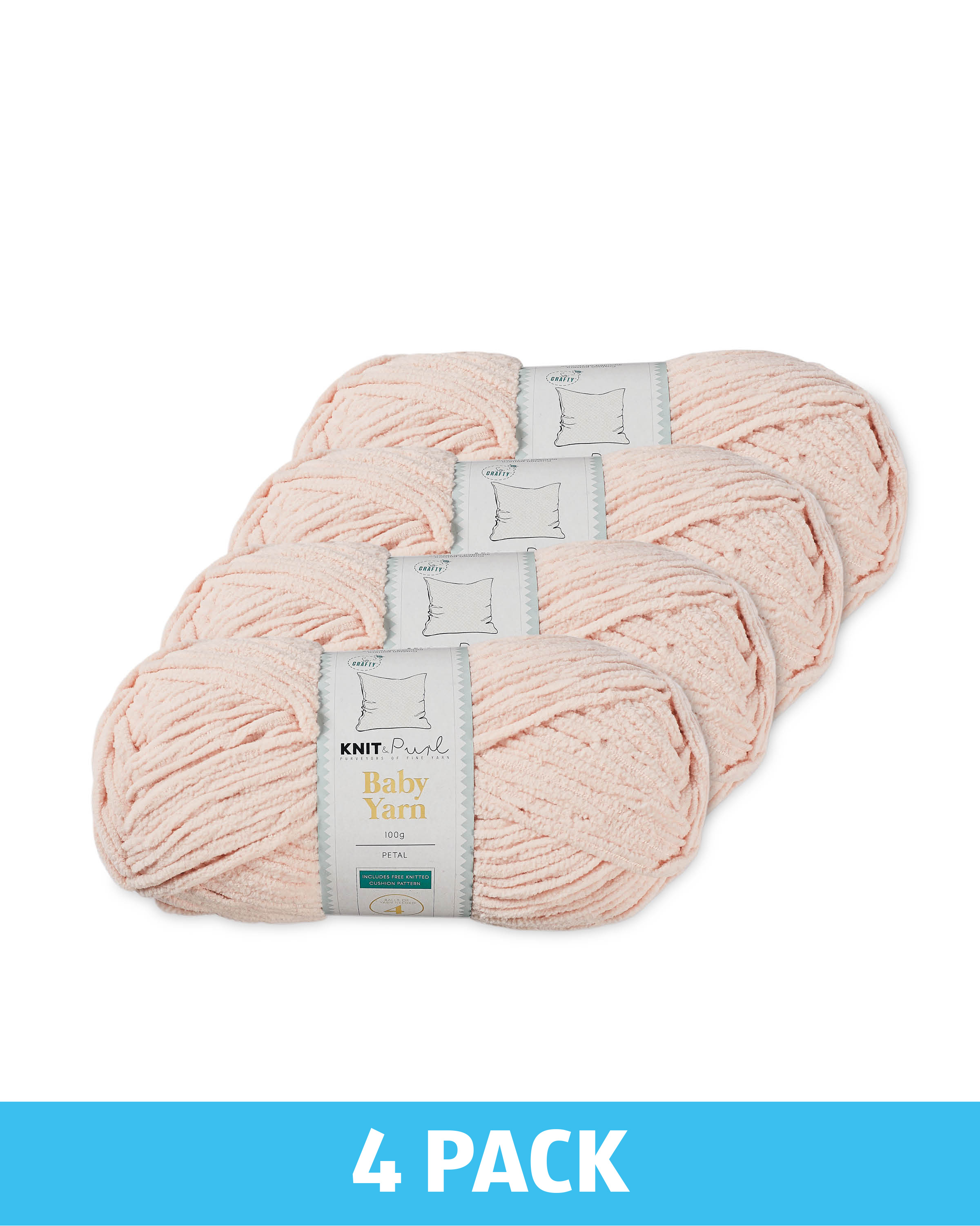 So Crafty Petal Baby Yarn ALDI UK