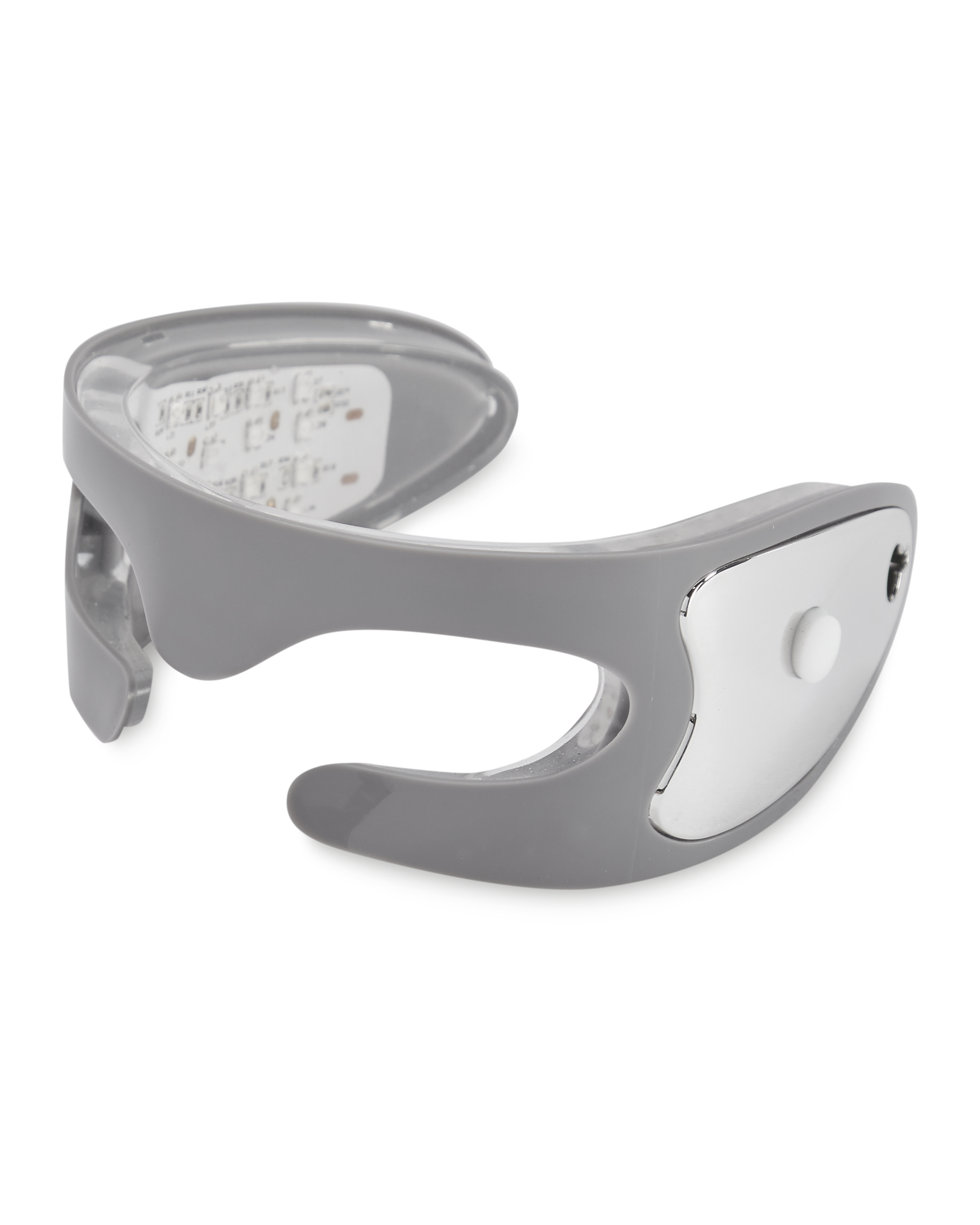 Solas LED Grey & Chrome Eye Mask ALDI UK
