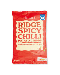 Spicy Chilli Ridge Potato Crisps