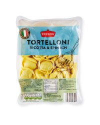 Spinach & Ricotta Filled Pasta