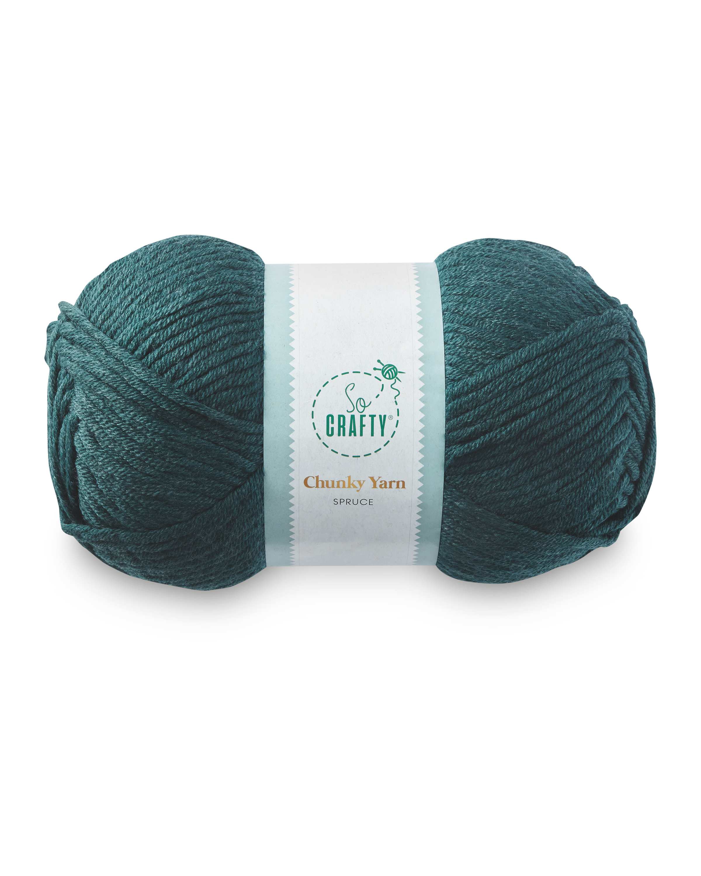 So Crafty Spruce Chunky Yarn ALDI UK