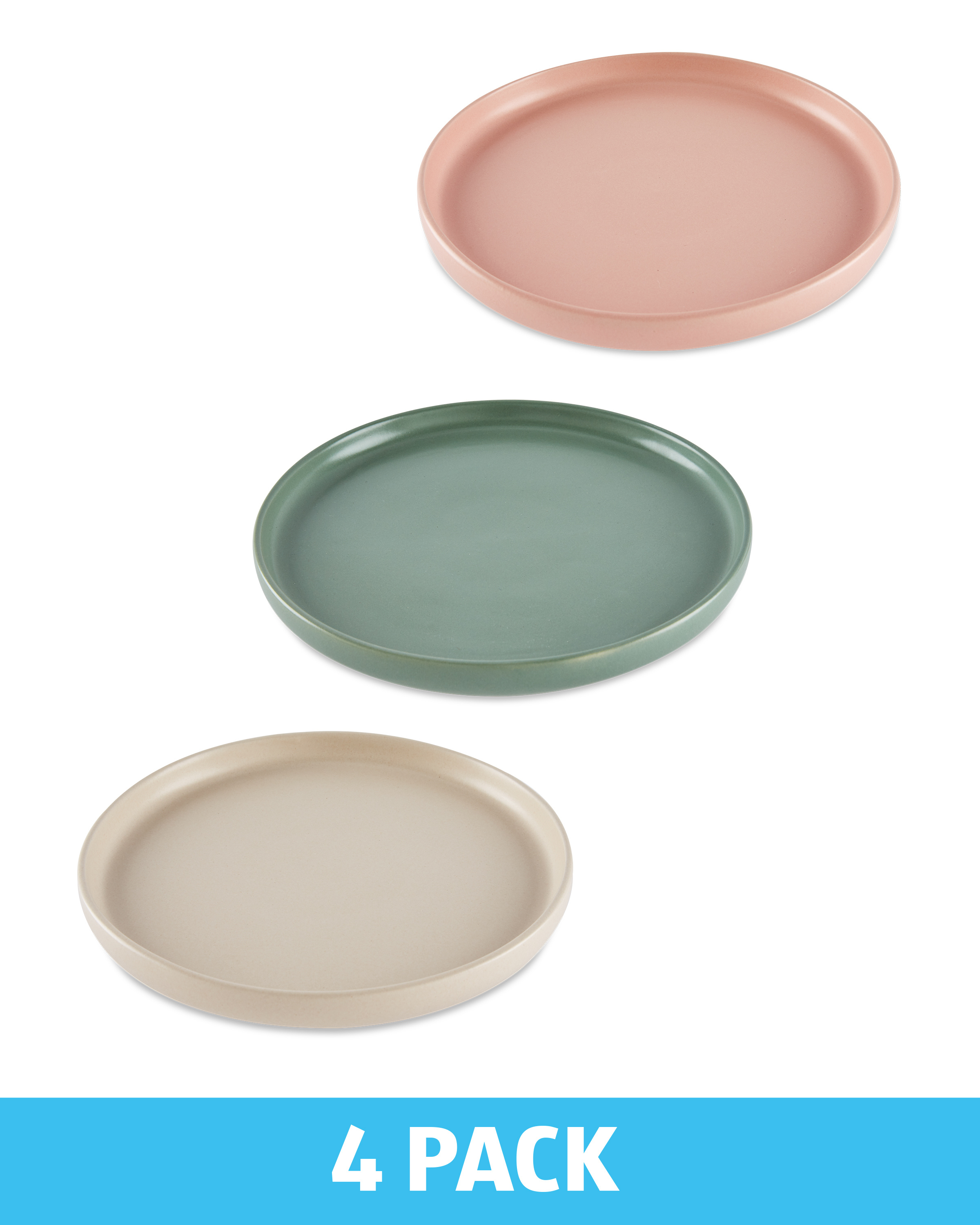 Stoneware Side Plates 4 Pack ALDI UK