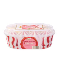 Strawberries & Cream Ice Cream