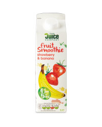 Strawberry & Banana Fruit Smoothie