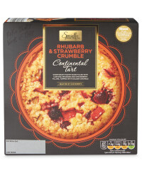 Strawberry & Rhubarb Tart