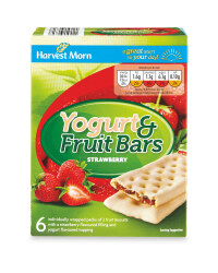 Strawberry Yogurt & Fruit Bars
