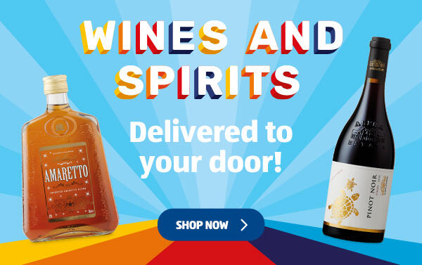 Reduced Wines and Spirits Shop Now