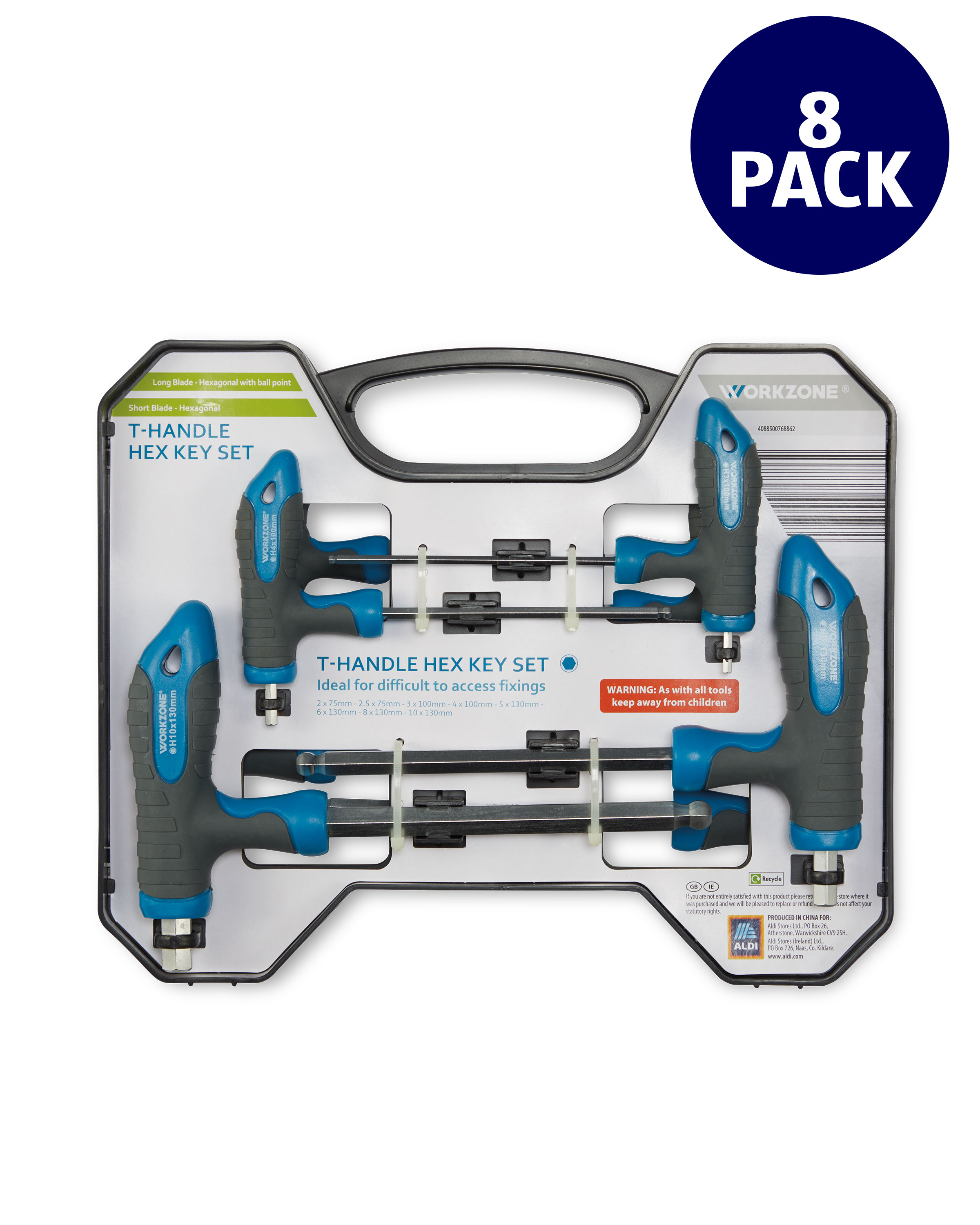 THandle Hex Key Set ALDI UK