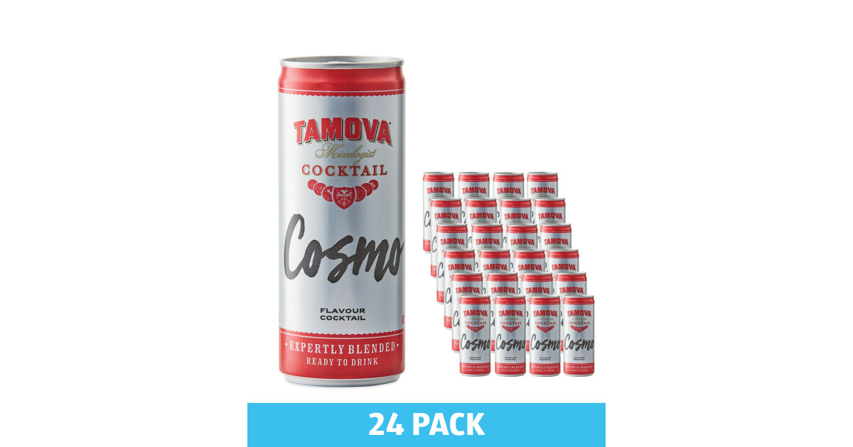 Tamova Cosmo Cocktail Cans - ALDI UK Tamova Cosmo Cocktail Cans - ALDI UK