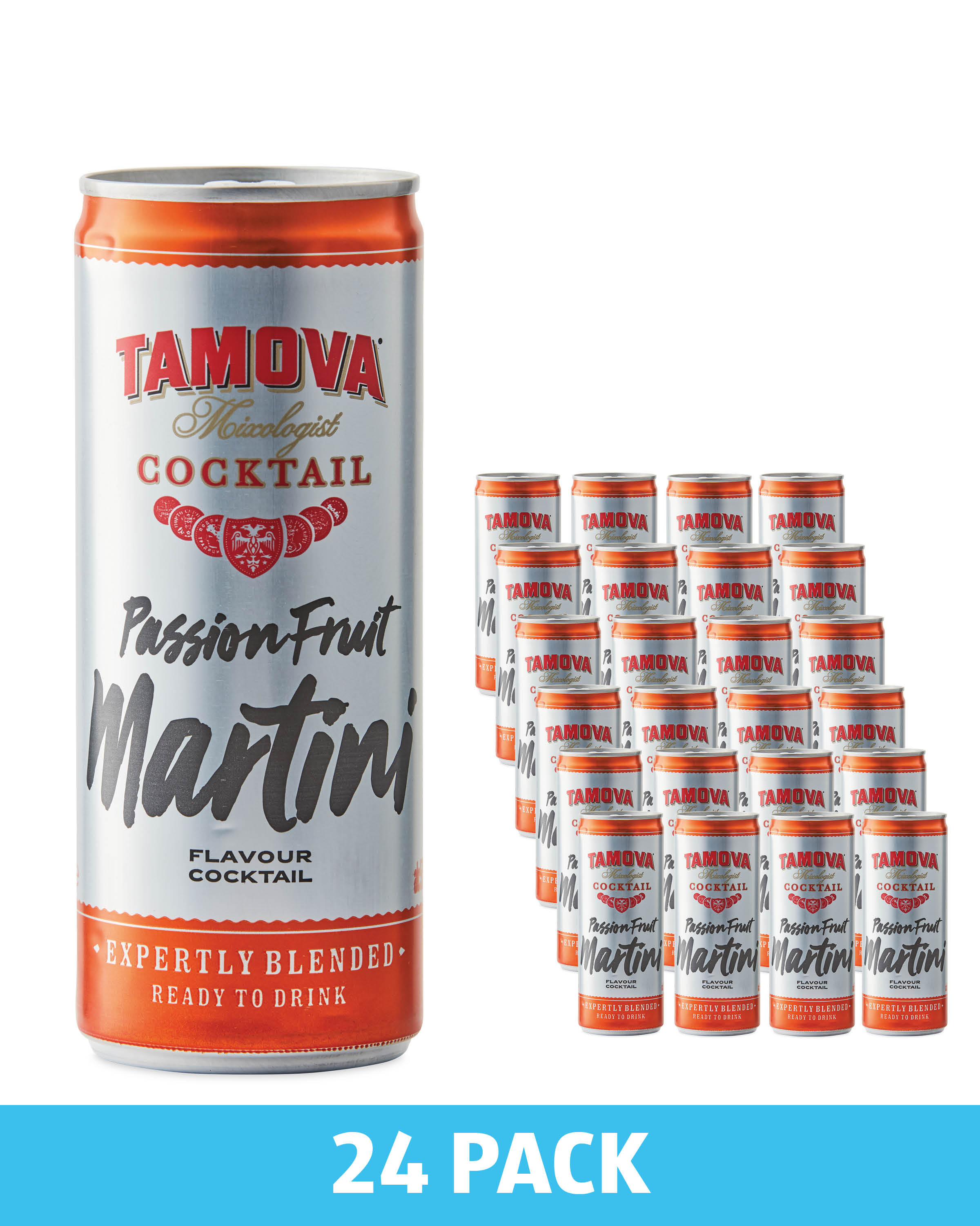 Tamova Passion Fruit Martini Cans ALDI UK