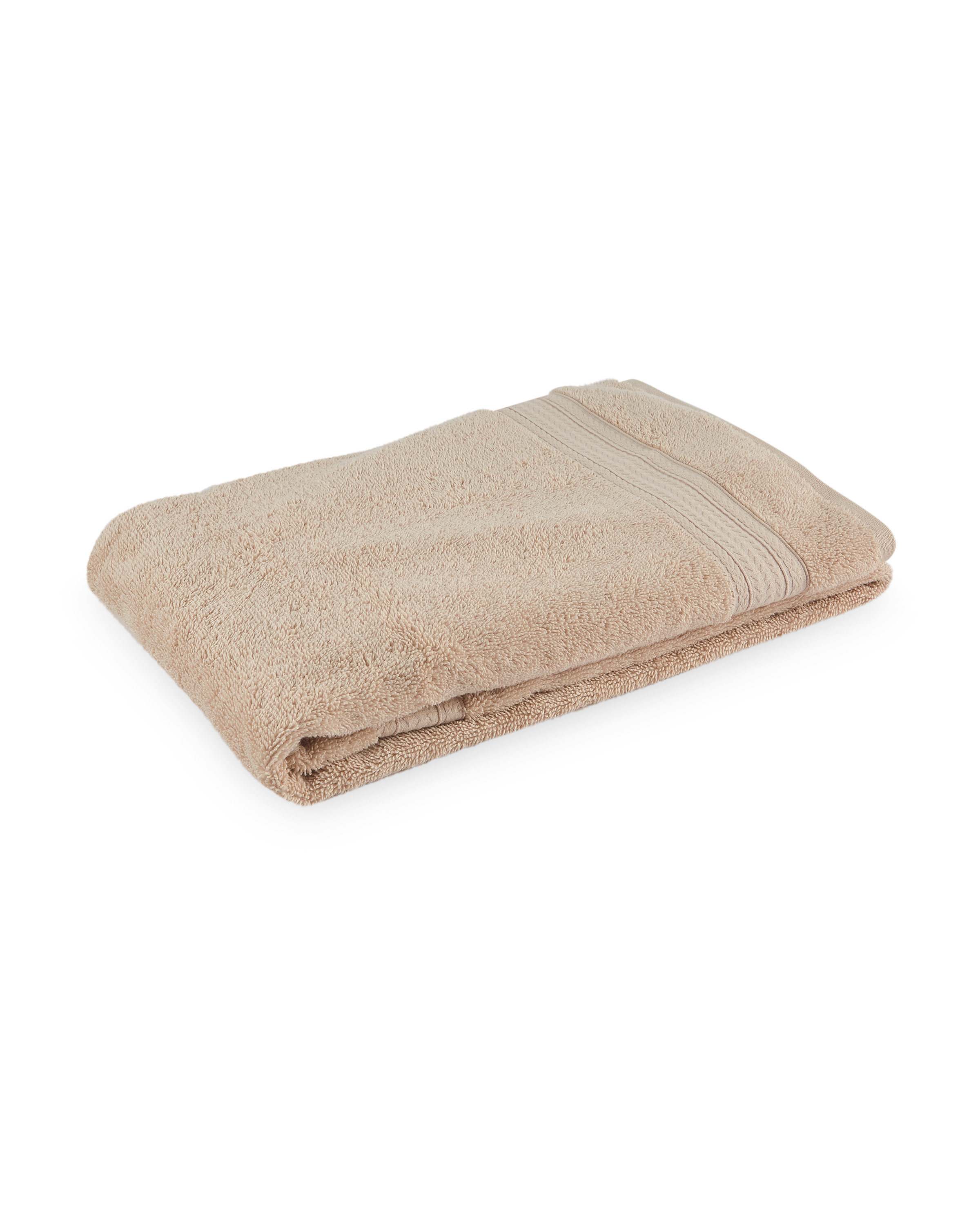 Taupe Bath Sheet ALDI UK