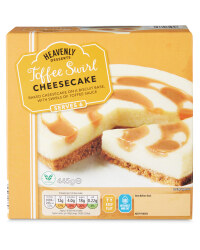 Toffee Swirl Cheesecake