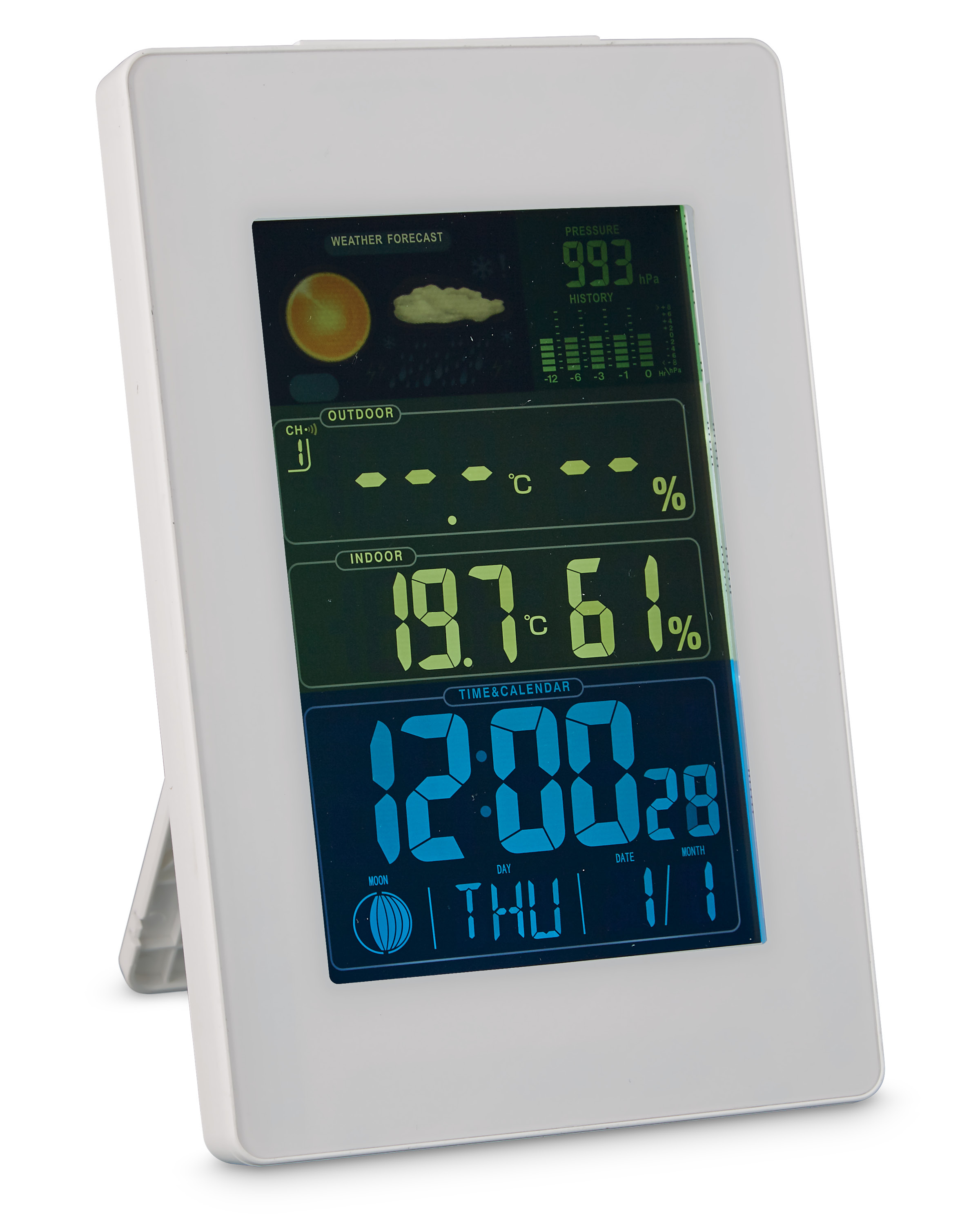 Vertical LCD Weather Station ALDI UK
