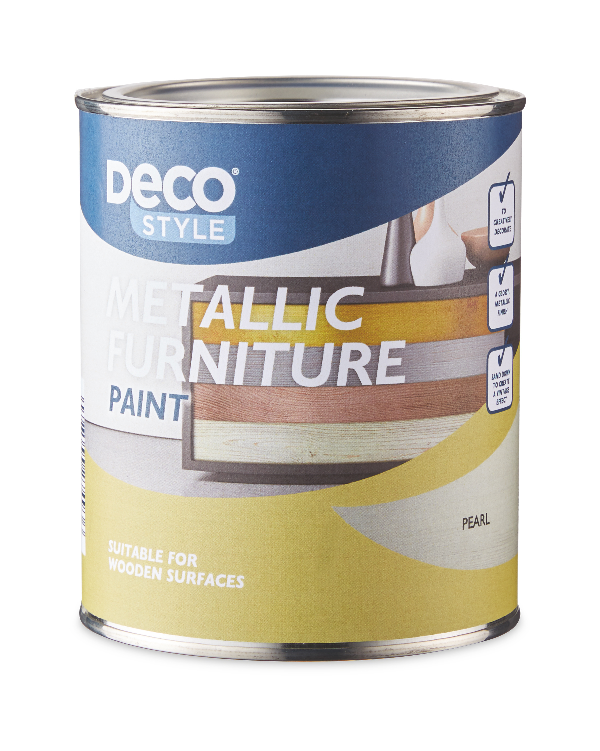 Vintage Metallic Furniture Paint ALDI UK