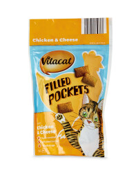 Vitacat Chicken and Cheese Pockets