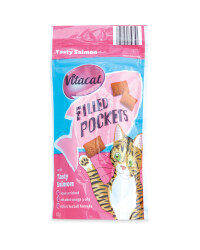 Vitacat Salmon Pockets