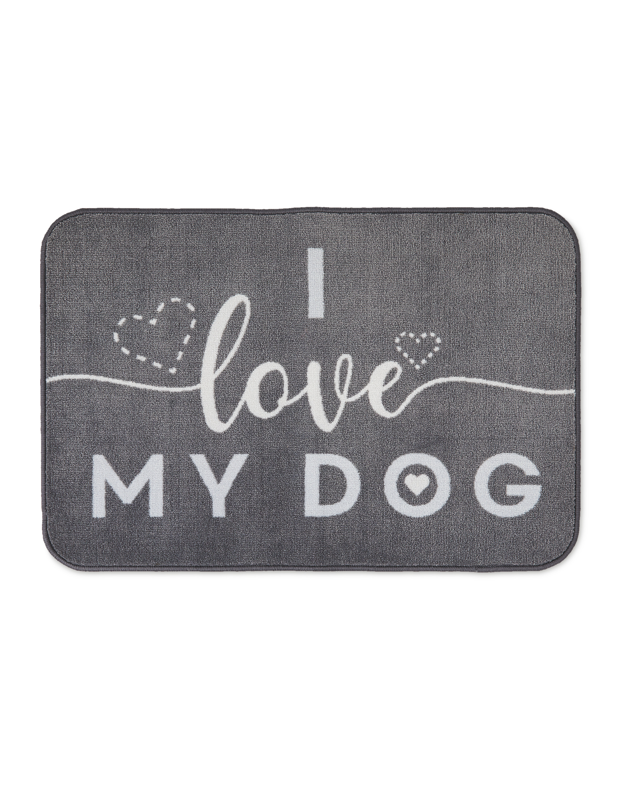 Washable Love My Dog Pet Boot Mat ALDI UK
