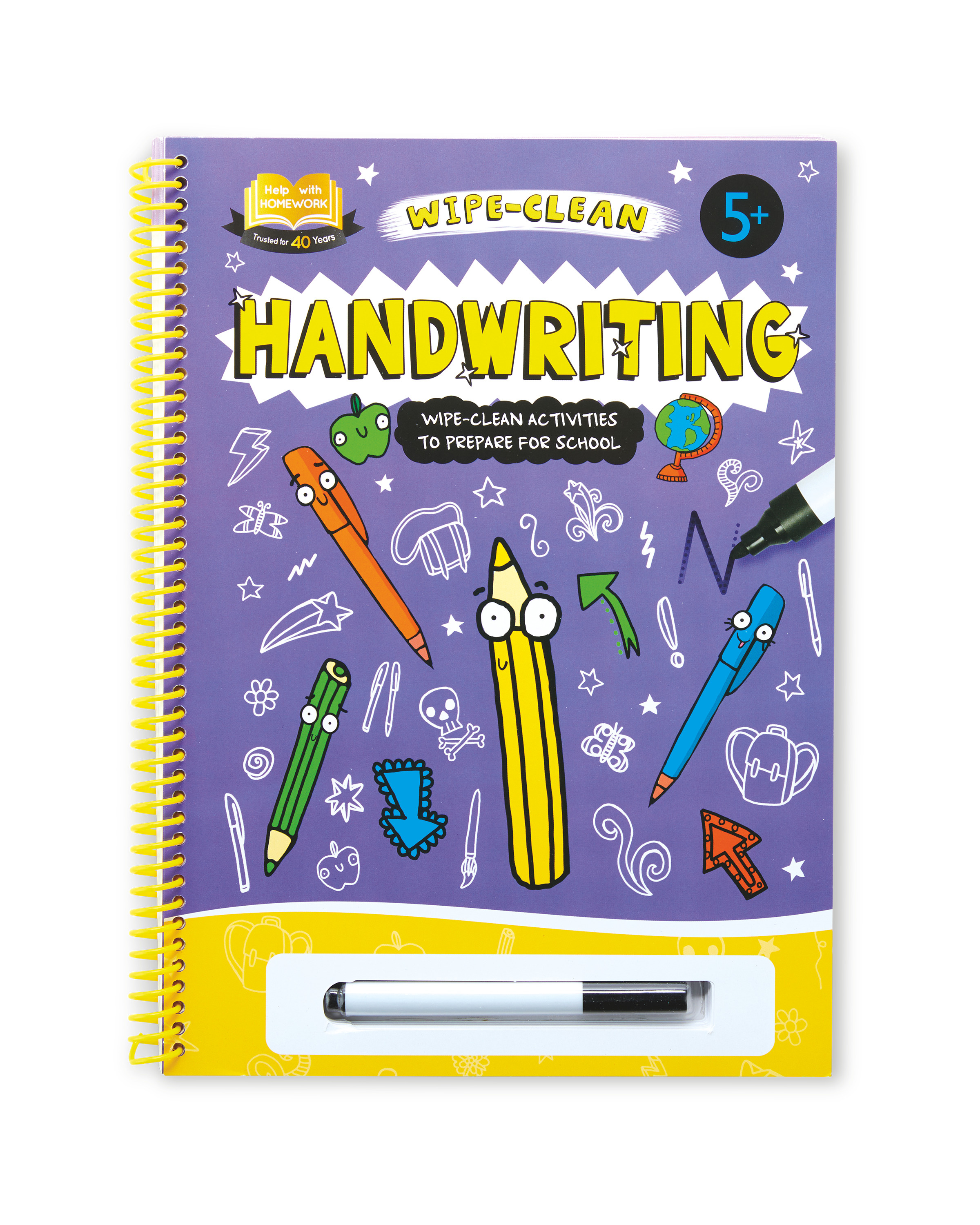 Wipe Clean 5+ Handwriting Book ALDI UK