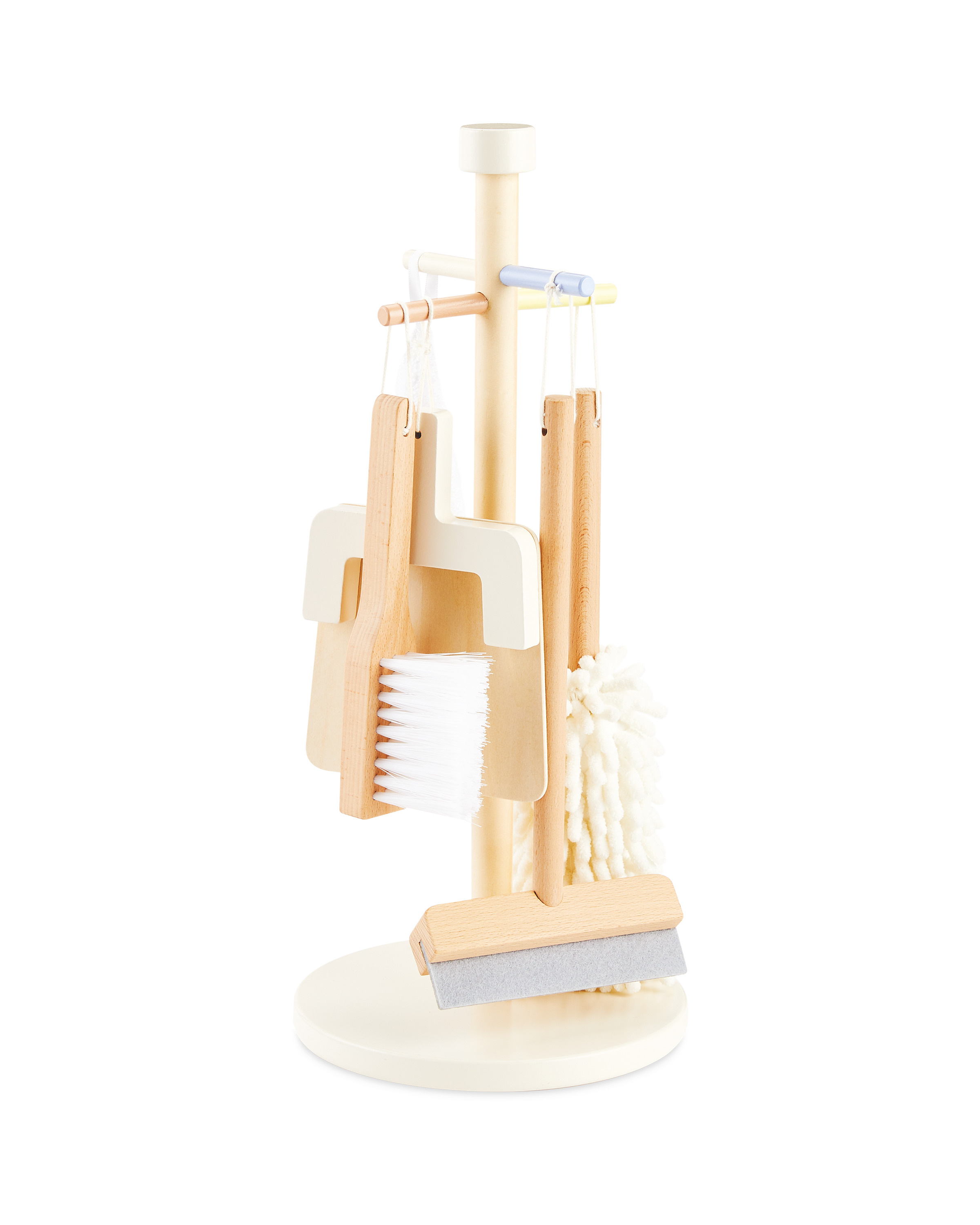 Little Town Wooden Cleaning Set ALDI UK
