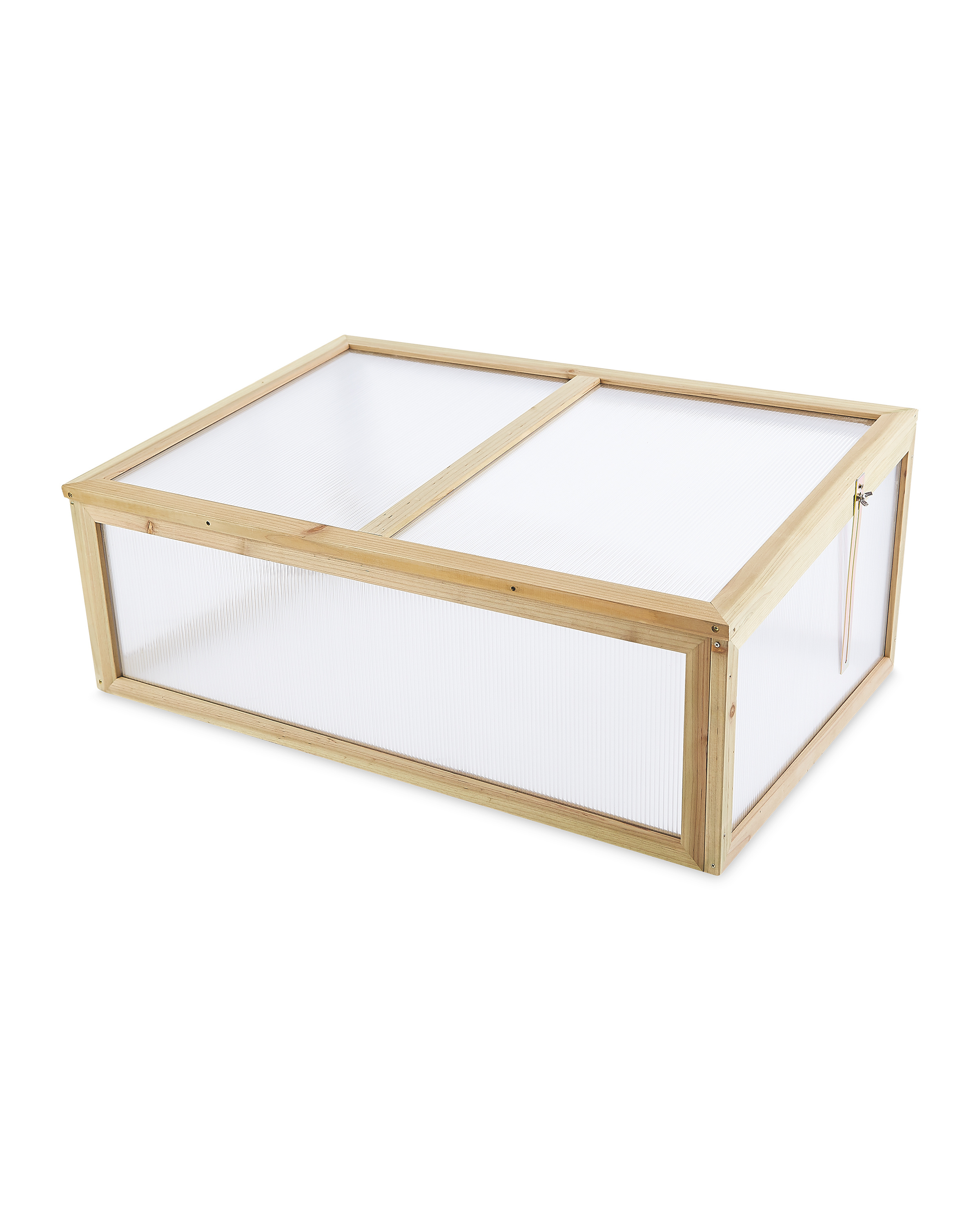 Gardenline Natural Wooden Cold Frame ALDI UK