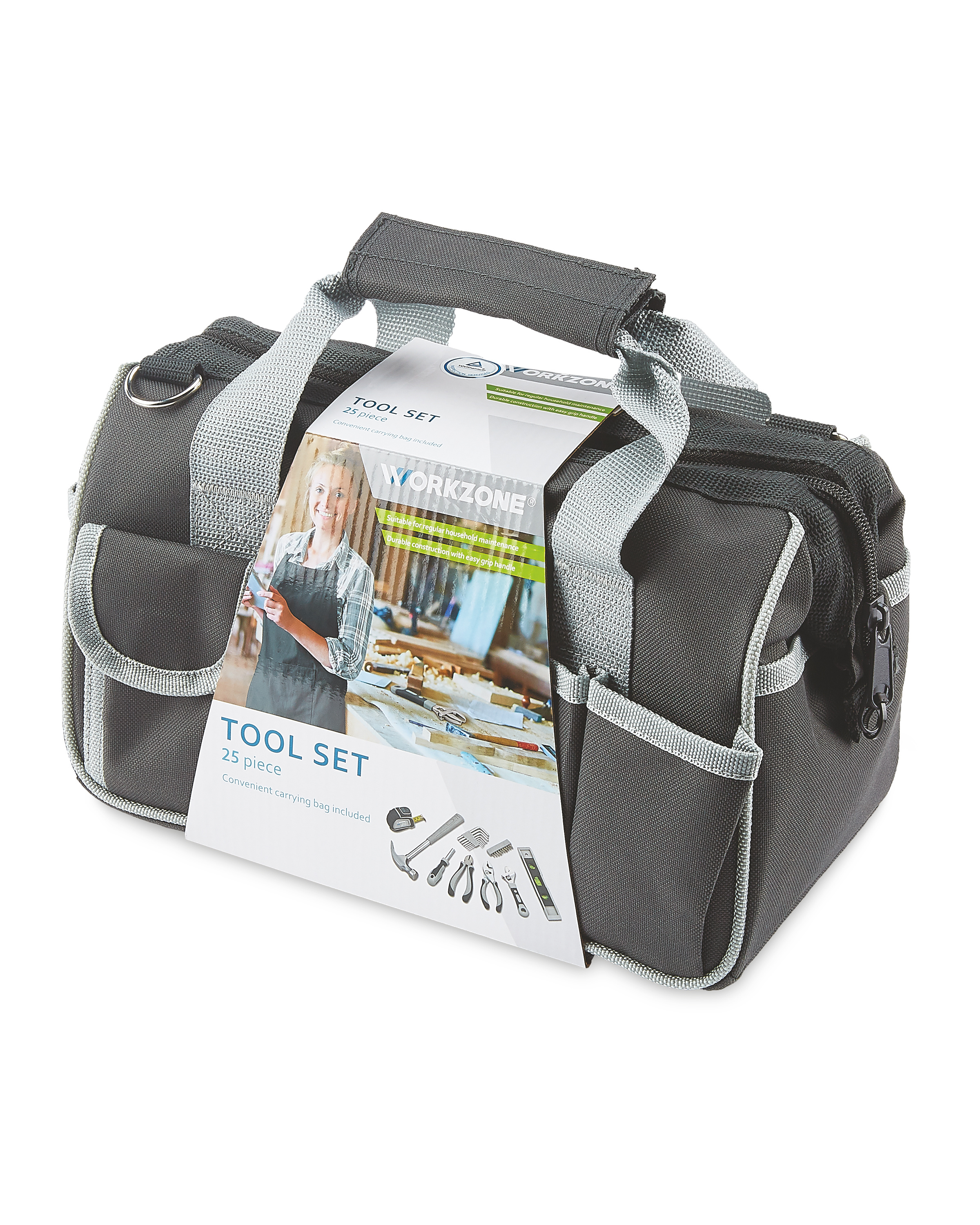 Workzone 25 Piece Tool Set ALDI UK