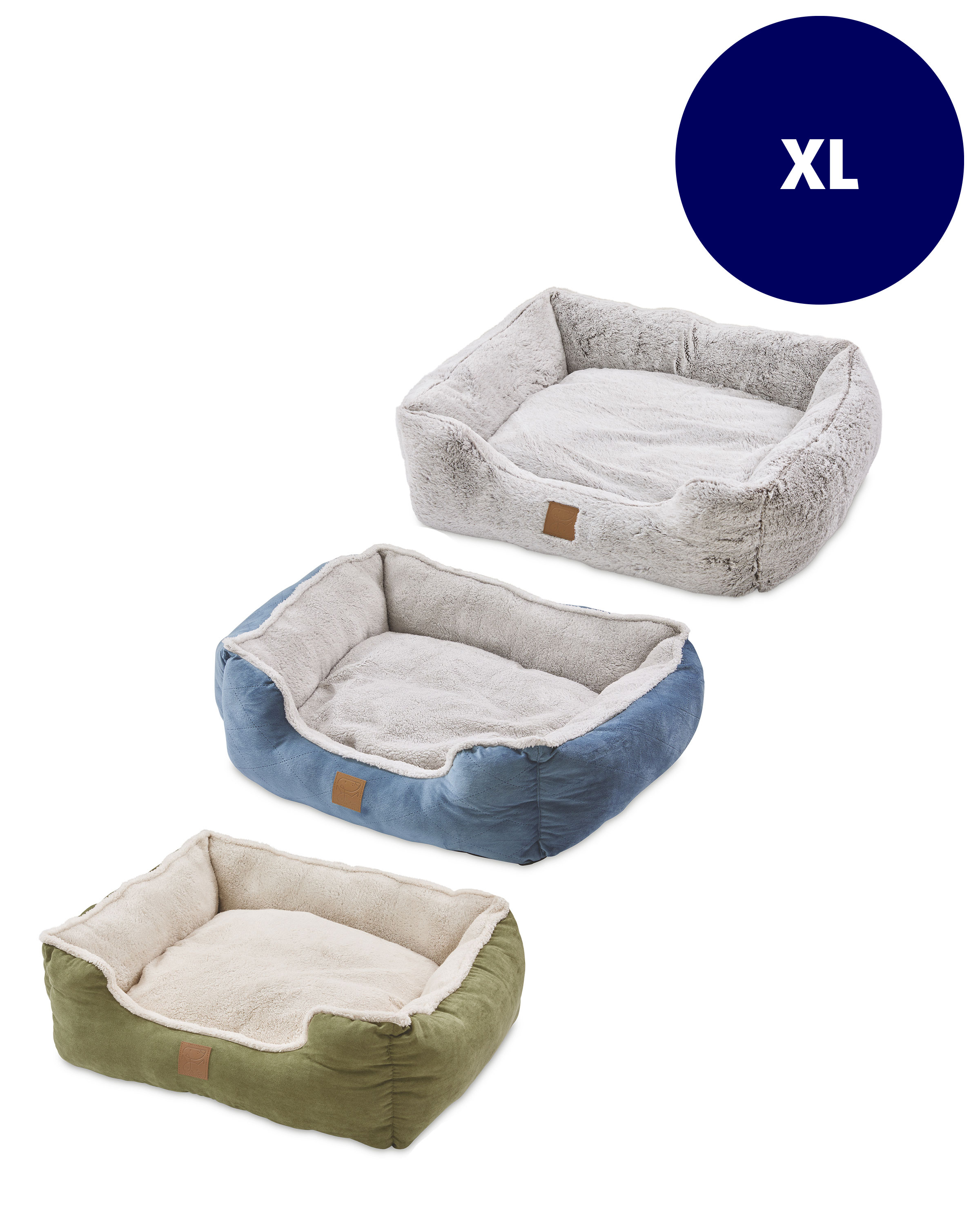 XL Plush Pet Bed - ALDI UK