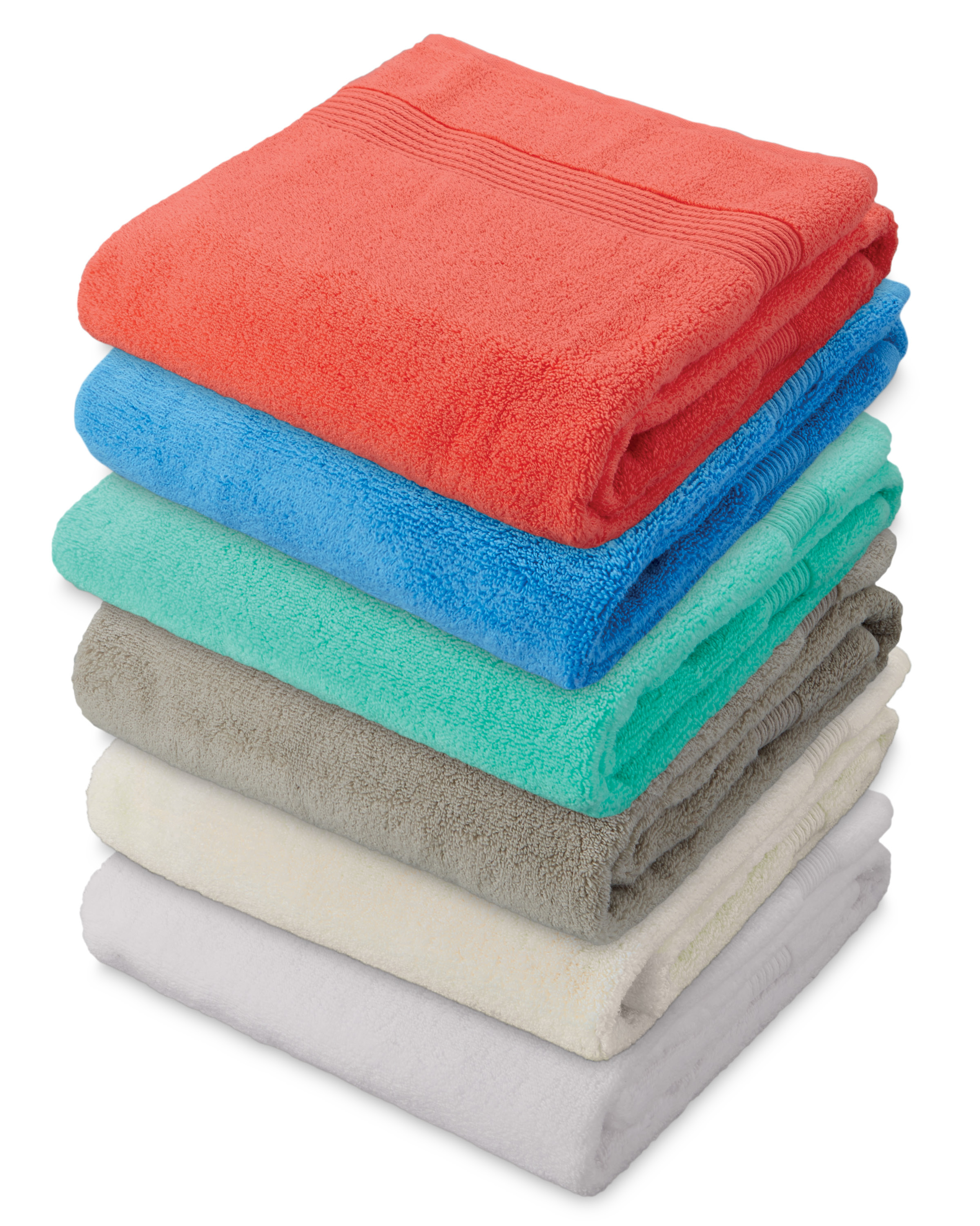 Zero Twist Bath Towel ALDI UK