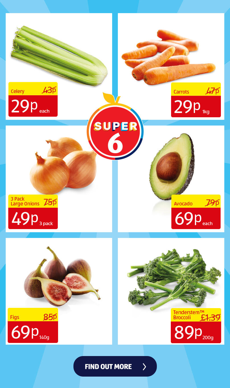 Aldi fruit and veg