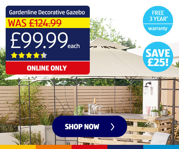 Gardenline Decorative Gazebo