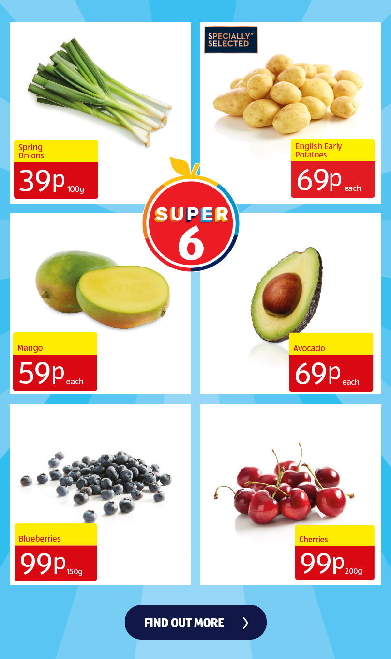 Aldi fruit and veg