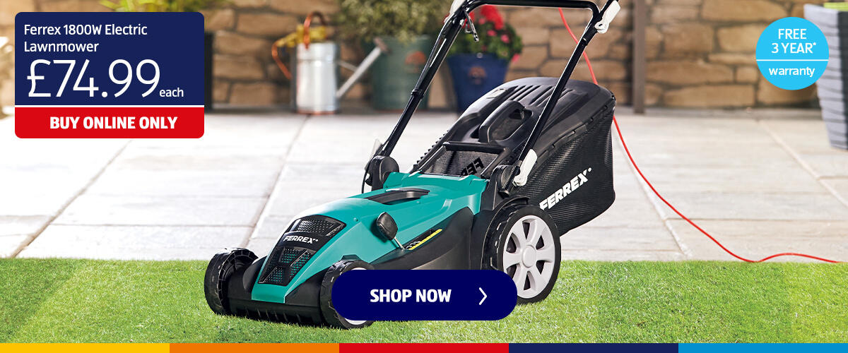 Ferrex 1800W Electric Lawnmower