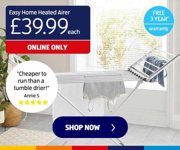 Easy Home Heated Airer