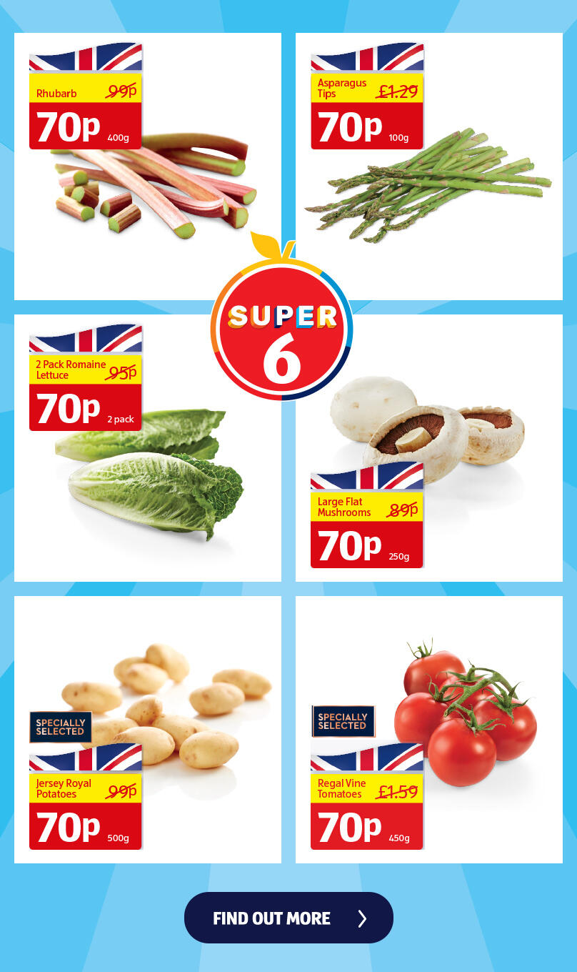 Aldi fruit and veg