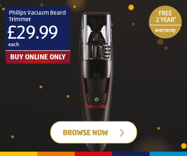 Philips Vacuum Beard Trimmer- Shop Now