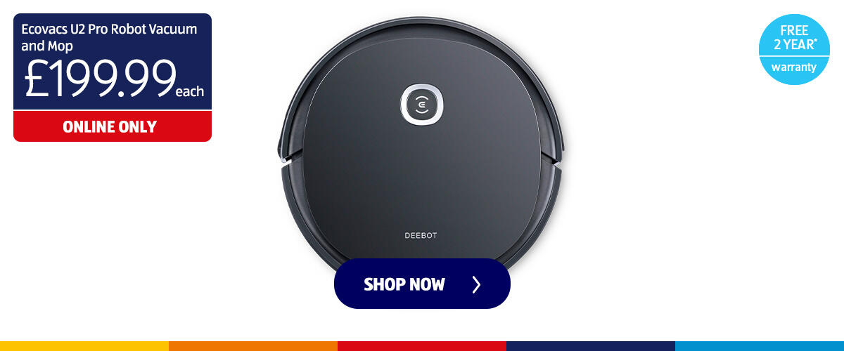 Ecovacs U2 Pro Robot Vacuum and Mop